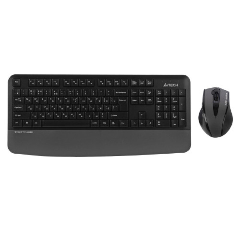 Комплект (клавіатура, мишка) бездротовий A4Tech Fstyler FG2500S Plus Grey