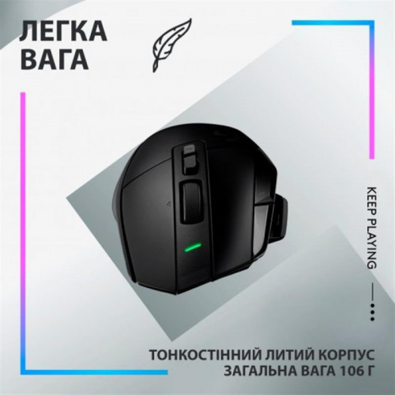 Мышь Logitech G502 X Plus Black (910-006162)