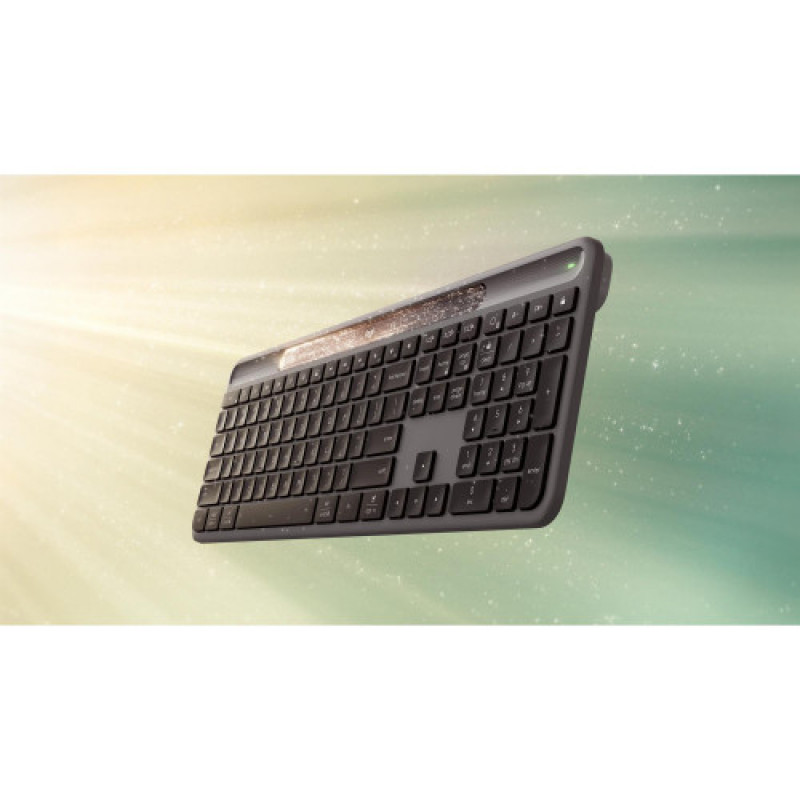 Клавiатура бездротова Logitech Slim Solar+ Graphite (920-013764)