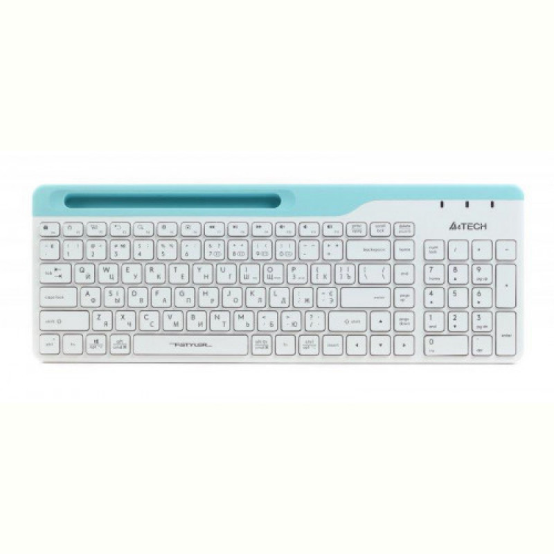 Клавіатура бездротова A4Tech Fstyler FBK25 White