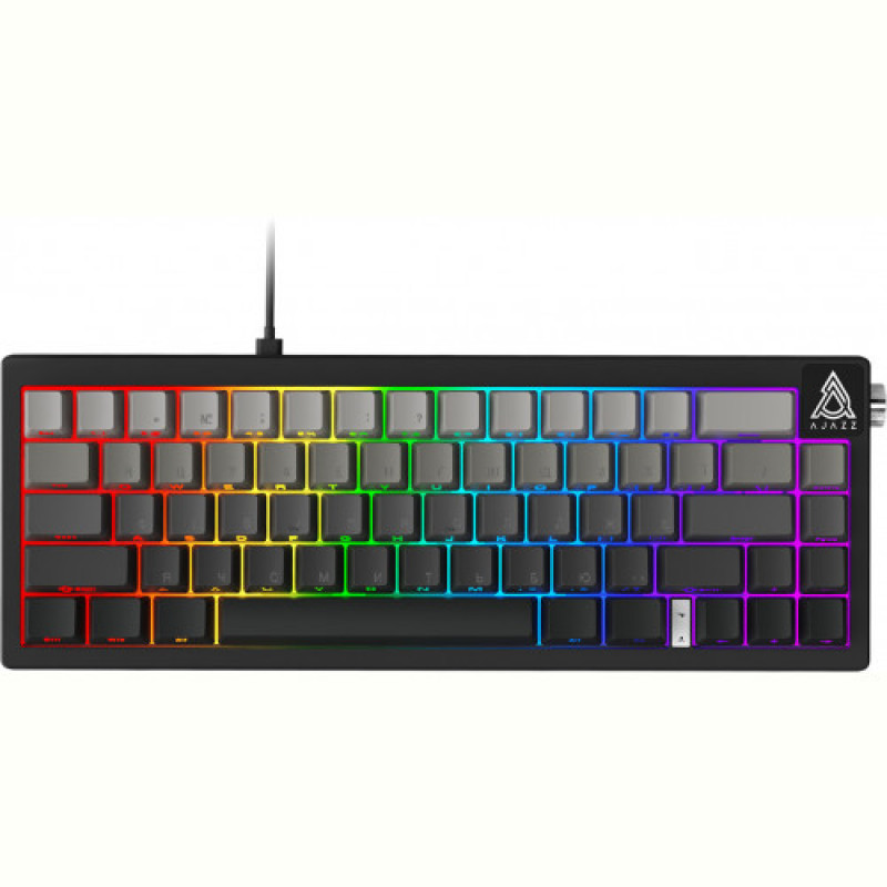 Клавіатура Ajazz AK650 Day Dream Switch Gradient Black USB-C (AK650-DD-BG)