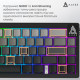 Клавіатура Ajazz AK650 Day Dream Switch Gradient Black USB-C (AK650-DD-BG)