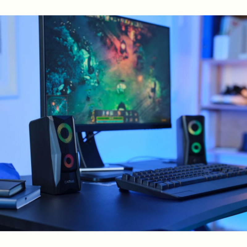 Акустична система Trust 2.0 GXT 606 Javv RGB Black (25108)