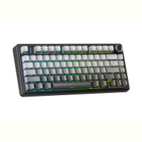Клавіатура бездротова Aula F75 Gasket Reaper switch Black/Grey (6948391209913)