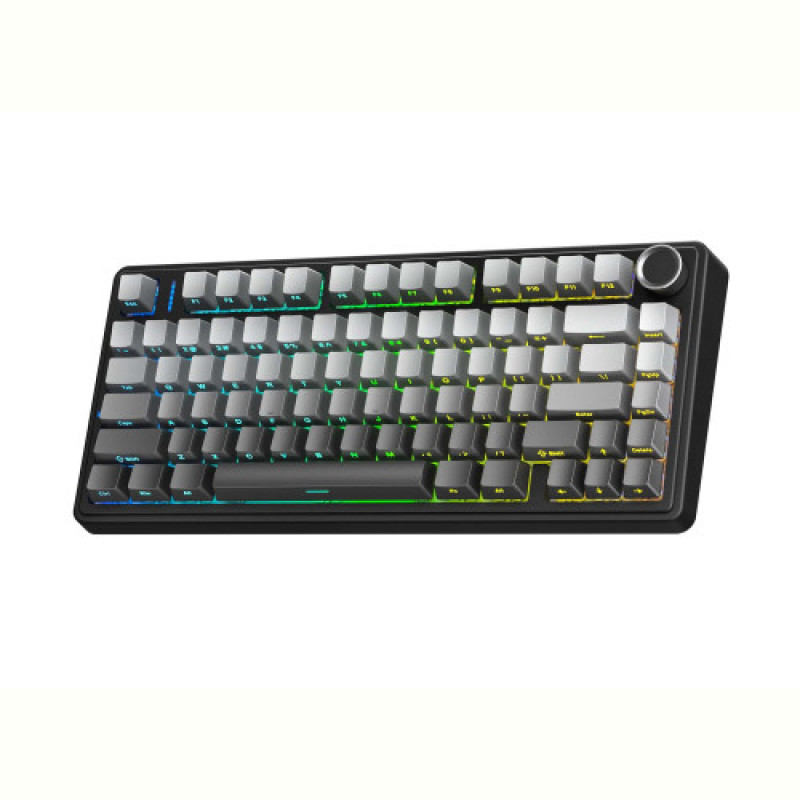 Клавиатура беспроводная Aula F75 Gasket Reaper switch Black/Grey (6948391209913)