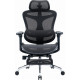 Крісло офісне з підставкою для ніг Sihoo DORO C300L Mesh Black with footrest (DORO-C300L-A3-101-JT)