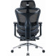 Крісло офісне з підставкою для ніг Sihoo DORO C300L Mesh Black with footrest (DORO-C300L-A3-101-JT)