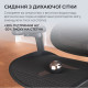Крісло офісне з підставкою для ніг Sihoo DORO C300L Mesh Black with footrest (DORO-C300L-A3-101-JT)