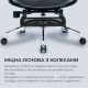 Крісло офісне з підставкою для ніг Sihoo DORO C300L Mesh Black with footrest (DORO-C300L-A3-101-JT)