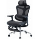 Крісло офісне з підставкою для ніг Sihoo DORO C300L Mesh Black with footrest (DORO-C300L-A3-101-JT)
