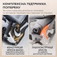 Крісло офісне з підставкою для ніг Sihoo DORO C300L Mesh Black with footrest (DORO-C300L-A3-101-JT)
