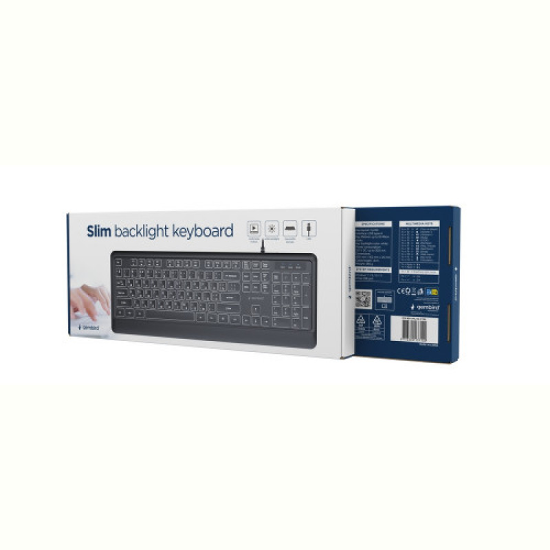 Клавіатура Gembird KB-UML-04-CYRL Black