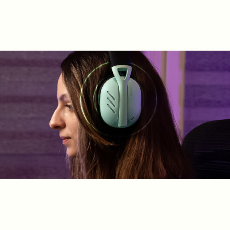 Bluetooth-гарнитура Hator Hyperpunk 2 Wireless Tri-mode Black/Mint (HTA-858)
