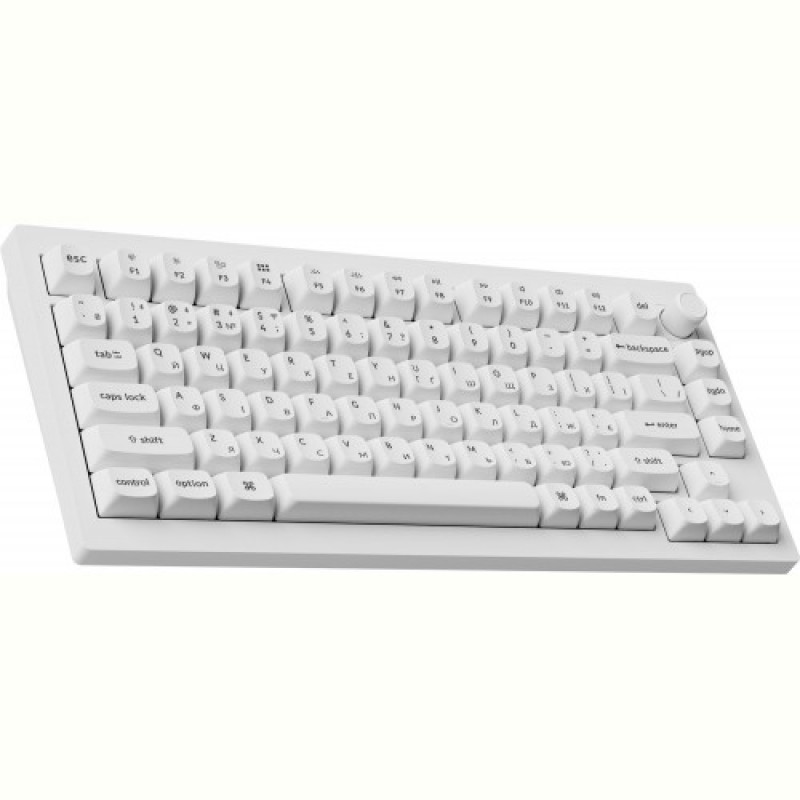 Клавиатура беспроводная Keychron V1 Ultra Keychron Red Switch White RGB (V1U-F1-UA)