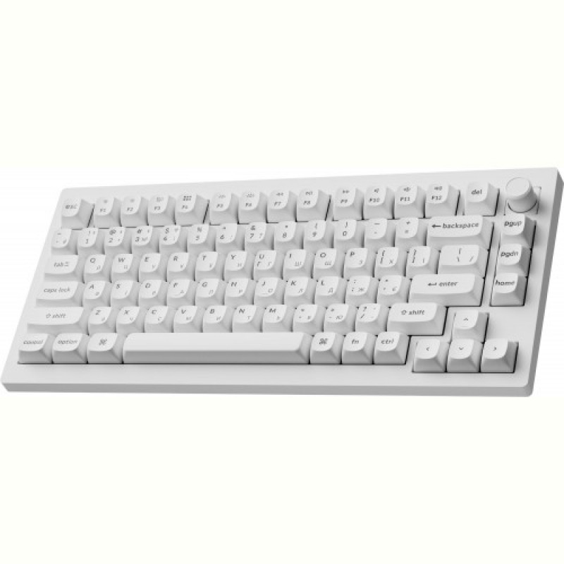 Клавиатура беспроводная Keychron V1 Ultra Keychron Red Switch White RGB (V1U-F1-UA)