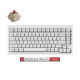 Клавиатура беспроводная Keychron V1 Ultra Keychron Red Switch White RGB (V1U-F1-UA)