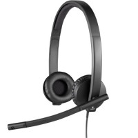 Гарнитура Logitech H570e Teams Stereo USB-A (981-001430)