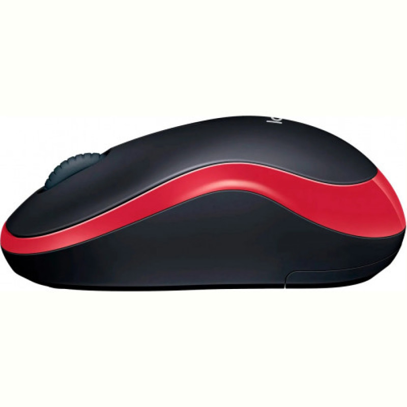 Мышь беспроводная Logitech M185 Red (910-002237)