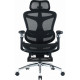 Кресло офисное с подставкой для ног Sihoo DORO C300 Pro Mesh Black with footrest (DORO-C300-PRO-M101-JT)
