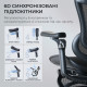 Кресло офисное с подставкой для ног Sihoo DORO C300 Pro Mesh Black with footrest (DORO-C300-PRO-M101-JT)