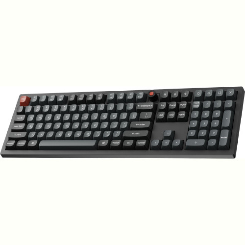 Клавіатура Keychron V6 8K Keychron Super Red Switch Black RGB (V6W-D1-UA)