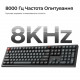 Клавіатура Keychron V6 8K Keychron Super Red Switch Black RGB (V6W-D1-UA)