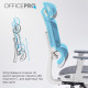 Крісло офісне OfficePro Skyline OC750-W-DG-DG