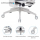 Крісло офісне OfficePro Skyline OC750-W-DG-DG