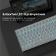 Клавиатура Ajazz AK820 Red Switch White USB-C (AK820-R-W)