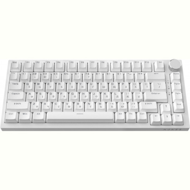 Клавиатура Ajazz AK820 Red Switch White USB-C (AK820-R-W)