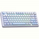 Клавиатура беспроводная Aula F75 Gasket Greywood V3 Blue (6948391208633)