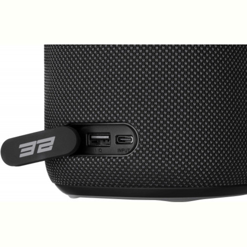 Акустична система 2E SoundXDrum TWS, MP3, Wireless, Waterproof Black (2E-BSSXDWBK)