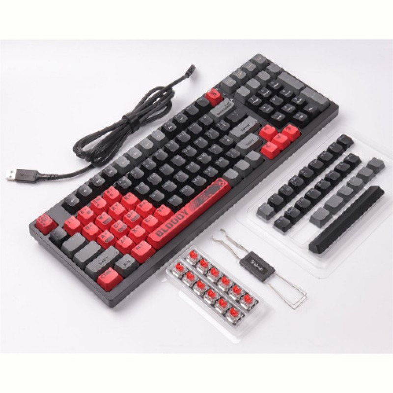 Клавіатура S98 Bloody Sports Red