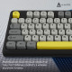 Клавиатура беспроводная Ajazz AF98 Plus Black Gray Yellow (AF98-PLUS-BGY)