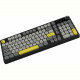 Клавиатура беспроводная Ajazz AF98 Plus Black Gray Yellow (AF98-PLUS-BGY)
