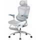 Кресло офисное с подставкой для ног Sihoo DORO C300 Pro Mesh White with footrest (DORO-C300-PRO-M102-JT)