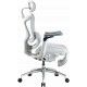 Кресло офисное с подставкой для ног Sihoo DORO C300 Pro Mesh White with footrest (DORO-C300-PRO-M102-JT)