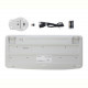 Комплект (клавіатура, мишка) бездротовий A4Tech Fstyler FG2500S Plus White