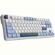 Клавіатура Ajazz AK870 V2 Flying Fish Switch White USB-C (AK870-V2-FF-BWB)