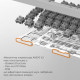 Клавіатура Ajazz AK870 V2 Flying Fish Switch White USB-C (AK870-V2-FF-BWB)