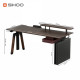 Компьютерный стол с электрорегулировкой высоты Sihoo D07 1.6m Walnut/Black