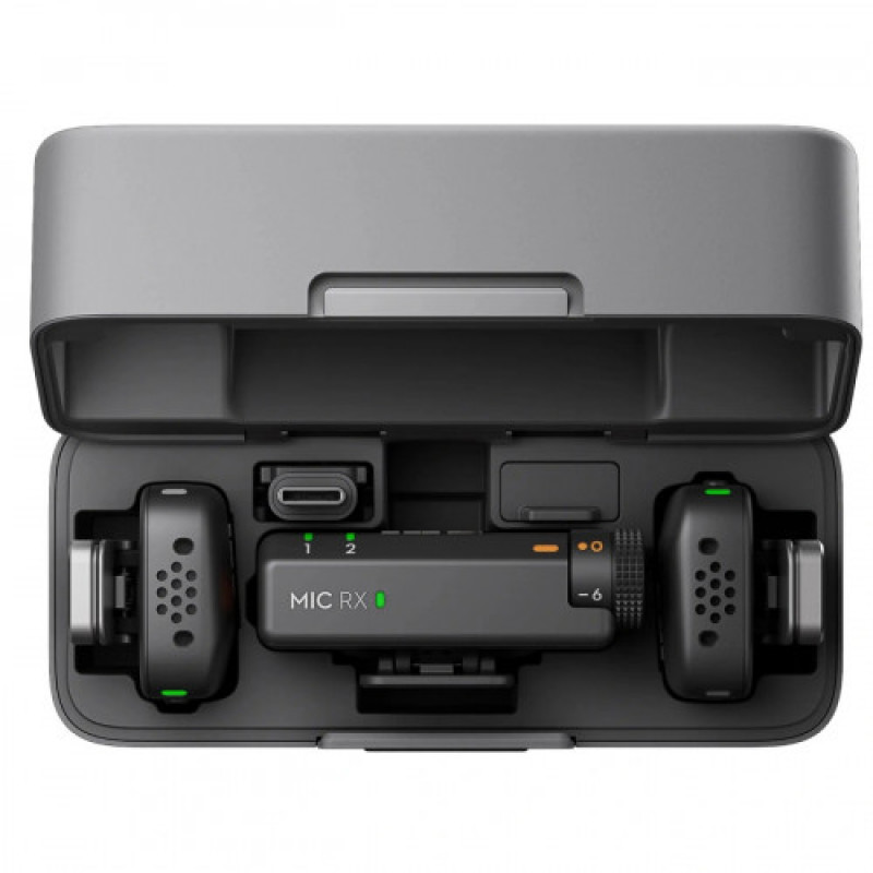 Микрофонная радиосистема DJI Mic Mini (2TX + 1RX + Charging Case) Global spec. (CP.RN.00000433.01)
