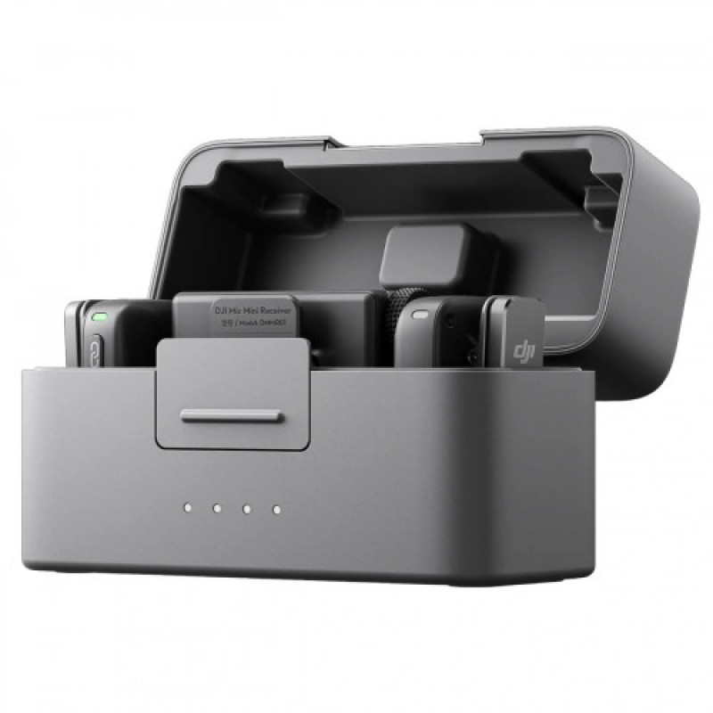 Микрофонная радиосистема DJI Mic Mini (2TX + 1RX + Charging Case) Global spec. (CP.RN.00000433.01)