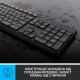 Комплект (клавіатура, мишка) бездротовий Logitech MK235 ENG/UKR Grey USB (920-007931)