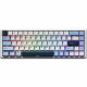 Клавиатура беспроводная Ajazz AK680 Max (8+8K) Magnetic Switch White (AK680-M-BWD-A)