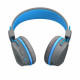 Bluetooth-гарнітура JLab JBuddies Studio Wireless Grey/Blue (IEUHBSTUDIORGRYBLU4)