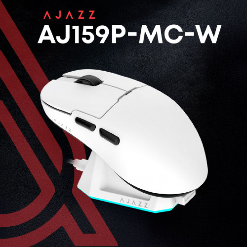 Мышь беспроводная Ajazz AJ159P MC White (AJ159P-MC-W)