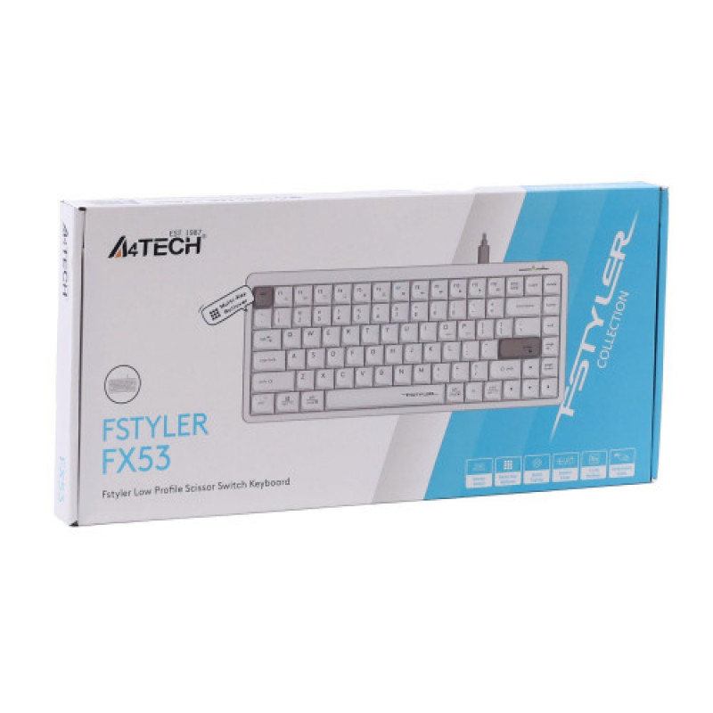 Клавиатура A4Tech FX53 White