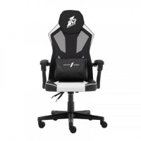 Крісло для геймерів 1stPlayer P01 Black White