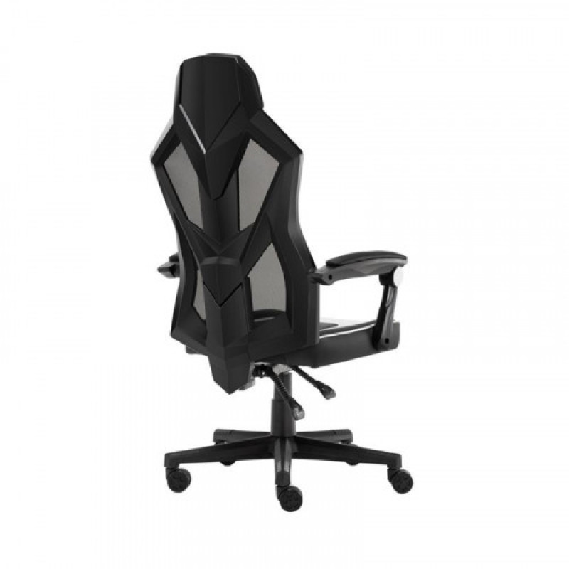 Крісло для геймерів 1stPlayer P01 Black White